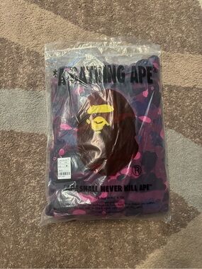 Purple Camo BAPE FULL ZIP